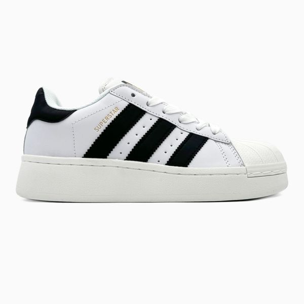 Кросівки Adidas Superstar 2W White Black Plarform B93037L37 фото