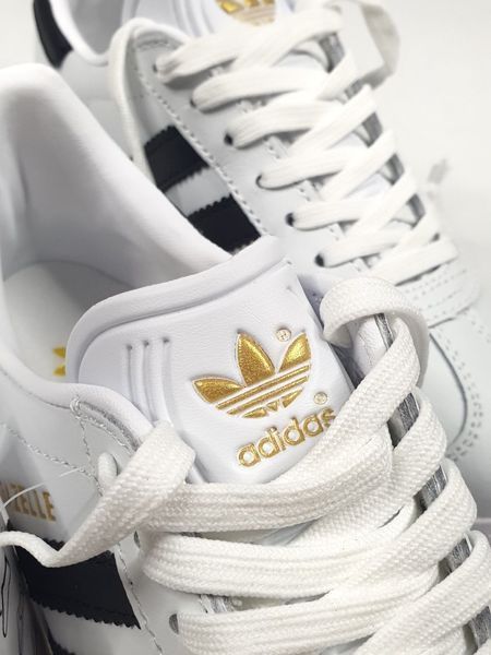 Кросівки Adidas Gazelle White Black B93055L36 фото