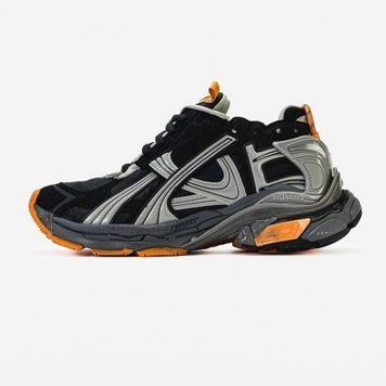 Кросівки Balenciaga Runner Black Grey Neon Orange B90548L40 фото