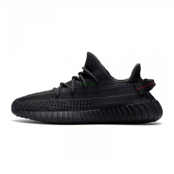 Кросівки Adidas Yeezy 350 v2 Black Reflective laces B93121L36 фото