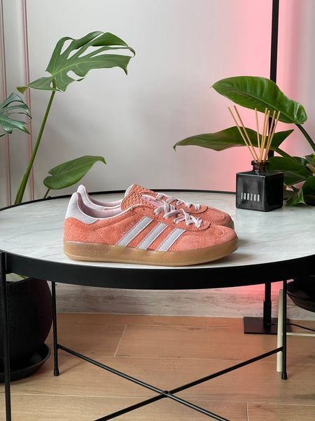 Кросівки Adidas Gazelle Indoor W Pink White B93058L36 фото